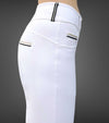 pantalon concours equitation femme no name blanc alexandra ledermann sportswear alsportswear