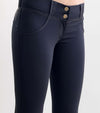 Pantalon Equitation Good Vibes Noir Avant Zoom Alexandra Ledermann Sportswear Al Sportswear