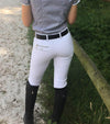 pantalon concours equitation ideeal blanc femme alexandra ledermann sportswear alsportswear 