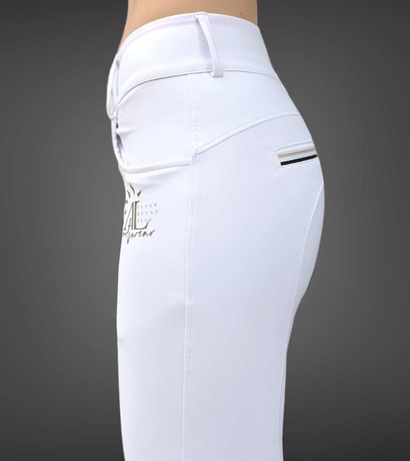 pantalon equitation blanc femme grip no name alexandra ledermann sportswear al sportswear