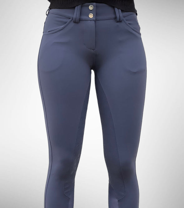 pantalon equitation bleu confort grip one name alexandra ledermann sportswear alsportswear
