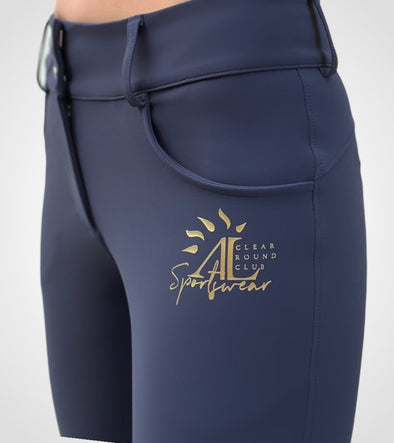 pantalon equitation bleu marine poche telephone no name alexandra ledermann sportswear al sportswear
