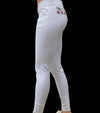 pantalon de concours femme coton royal blanc alexandra ledermann sportswear alsportswear