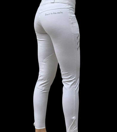 pantalon equitation blanc coton femme original blanc alexandra ledermann sportswear alsportswear