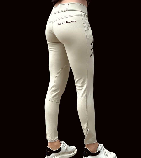 pantalon equitation beige femme original alexandra ledermann sportswear alsportswear