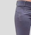 pantalon equitation coton femme sculptural gris smoke lycra alexandra ledermann sportswear alsportswear