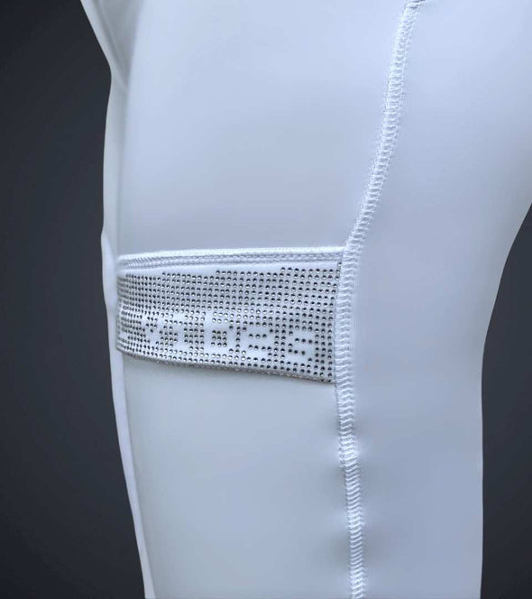 pantalon equitation grip blanc strass diamond vibes al sportswear alexandra ledermann sportswear