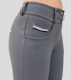 pantalon equitation poche telephone no name gris grip alexandra ledermann sportswear alsportswear
