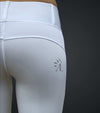 pantalon equitation taille haute blanc diamond vibes al sportswear alexandra ledermann sportswear