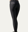 pantalon equitation femme grip noir paillettes cyniscal alexandra ledermann sportswear alsportswear