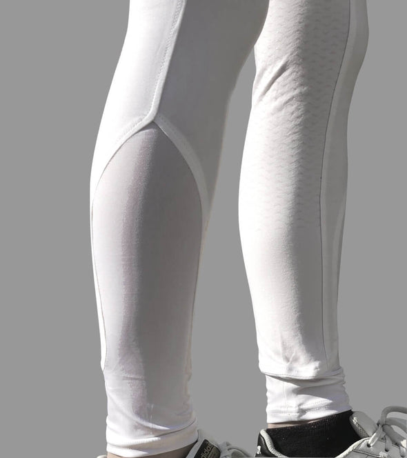 Pantalon Equitation Femme Genial Thaute Full Grip Blanc Bas De Jambes Alsportswear Alexandra Ledermann Sportswear