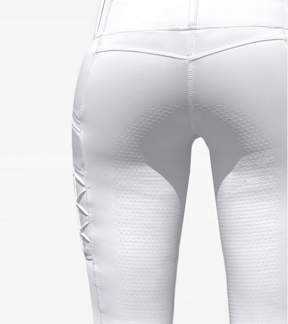 pantalon equitation grip blanc magic vibes alexandra ledermann sportswear alsportswear