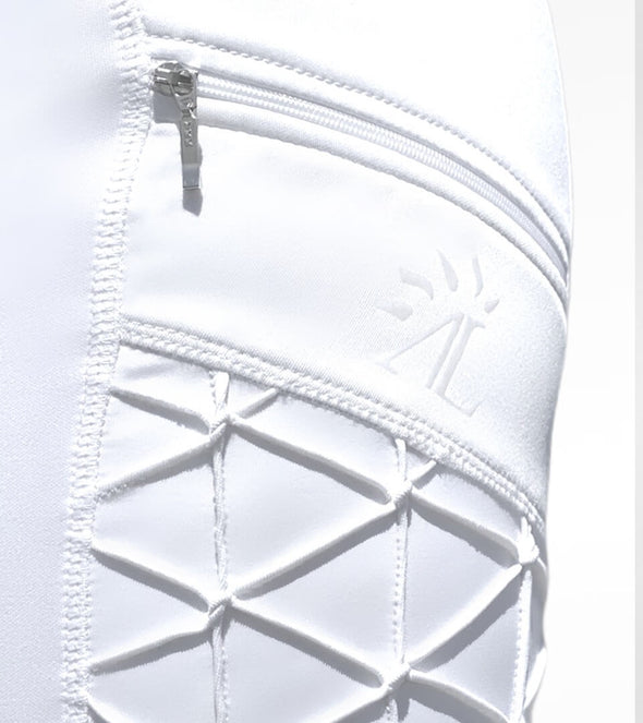 pantalon equitation blanc zip magic vibes alexandra ledermann sportswear alsportswear