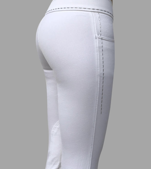 pantalon blanc concours equitation triumphal femme alsportswear alexandra ledermann sportswea