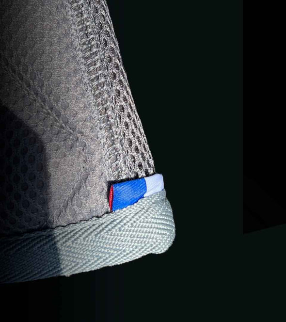 tapis de selle mesh light gris fabrique en france alexandra ledermann sportswear alsportswear