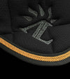 tapis de selle mesh noir cordes cuivre noir paillettes alexandra ledermann sportswear alsportswear