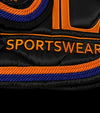 tapis de selle noir cordes orange fusion bleu marine alexandra ledermann sportswear alsportswear