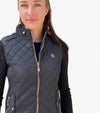veste fine sans manches equitation femme noire breeze al sportswear alexandra ledermann sportswear