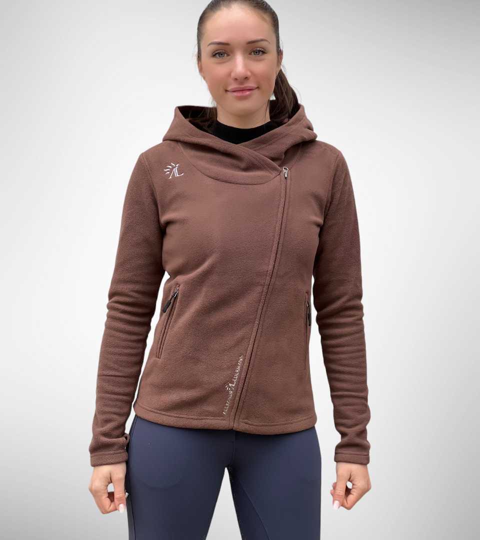 hoodie polaire femme