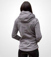 veste softshell grise femme capuche equinverti alexandra ledermann sportswear alsportswear