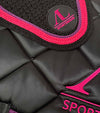 bonnet cheval noir cordes rose fushia violet alexandra ledermann sportswear alsportswear