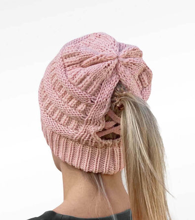 bonnet queue de cheval rose ouverture alsportswear alexandra ledermann sportswear