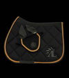 ensemble tapis bonnet mesh noir cordes noir cuivre paillete alexandra ledermann sportswear alsportswear