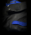 pantalon equitation color vibes noir details bleu roi a plat alexandra ledermann sportswear alsportswear