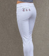 pantalon equitation blanc royal microfibre alexandra ledermann sportswear alsportswear
