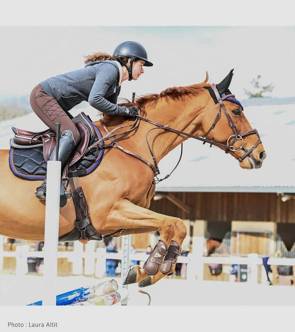 pantalon equitation chocolat femme magic vibes alexandra ledermann sportswear alsportswear