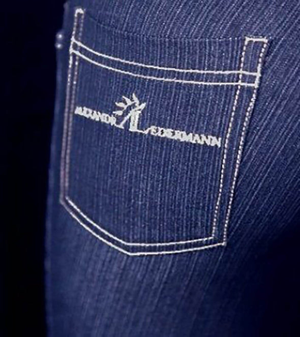 pantalon equitation technique double je pocket bleu marine alexandra ledermann alsporstwear