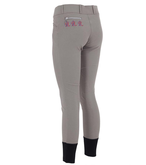 pantalon equitation gris femme royal dos alexandra ledermann sportswear alsportswear
