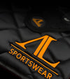 tapis de selle noir et orange fusion alexandra ledermann sportswear alsportswear