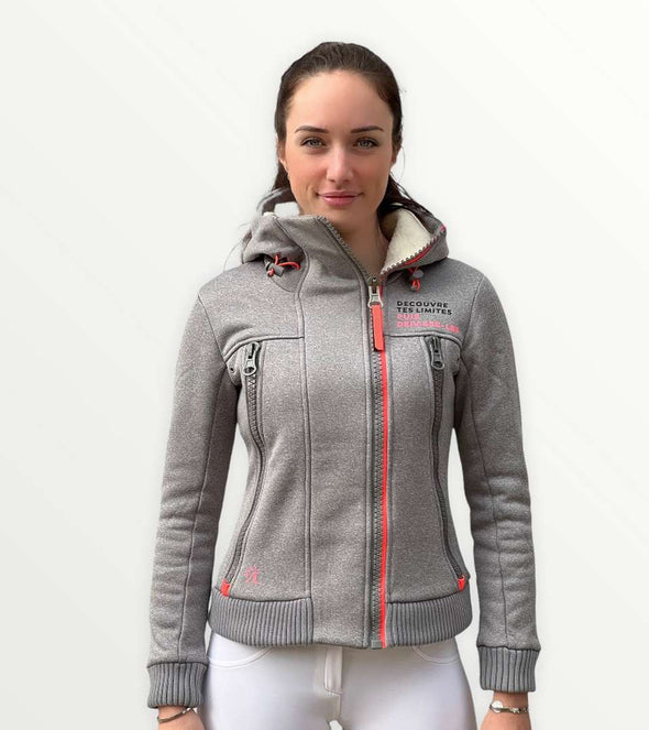 veste chaude sherpa trust pour femme alexandra ledermann sportswear alsportswear
