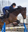 veste equitation femme hiver bleue clear round alexandra ledermann sportswear alsportswear